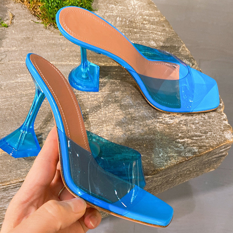 Transparent Crystal Slippers